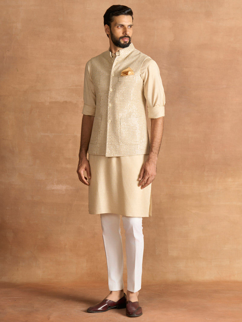 CHAMPAGNE TONE WAISTCOAT