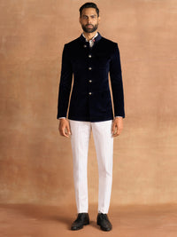 VELVET NOIR BANDHGALA