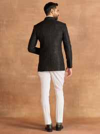 BLACK RADIANT BANDHGALA