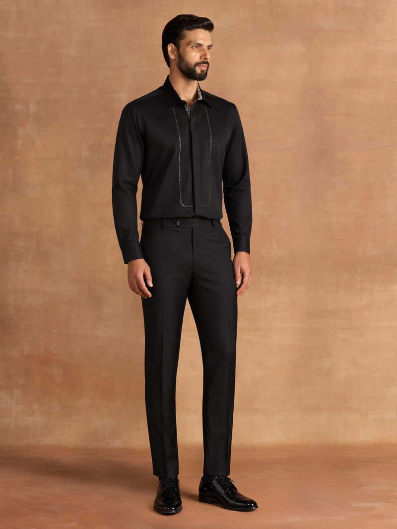 BLACK SIGNATURE SHIRT