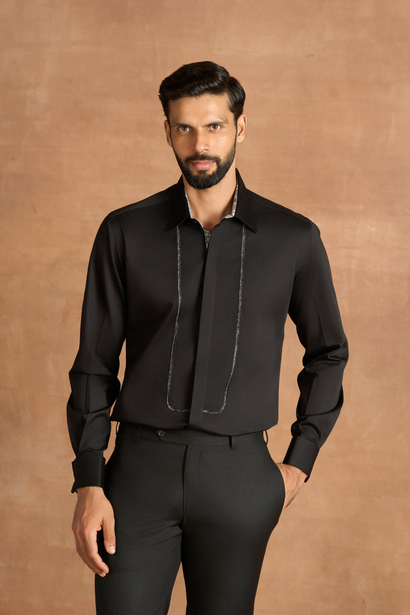 BLACK SIGNATURE SHIRT