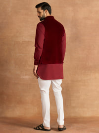 ROUGE VELVET WAISTCOAT