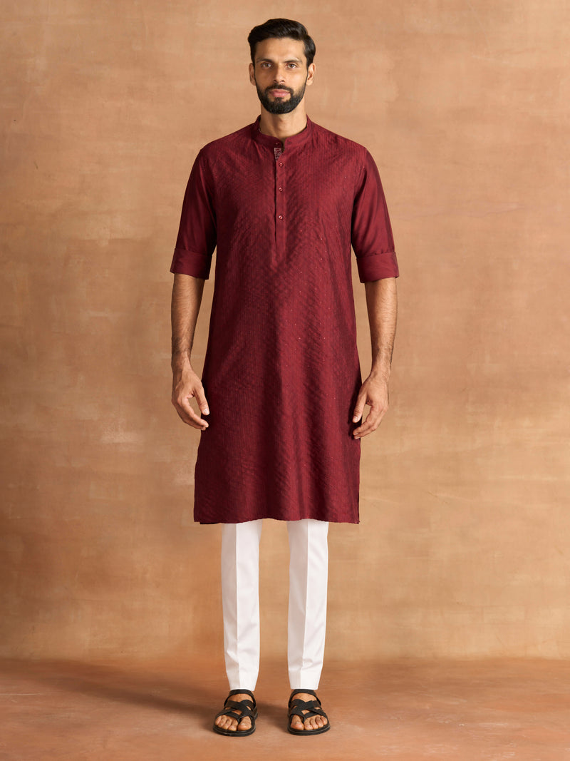 GARNET DETAIL KURTA