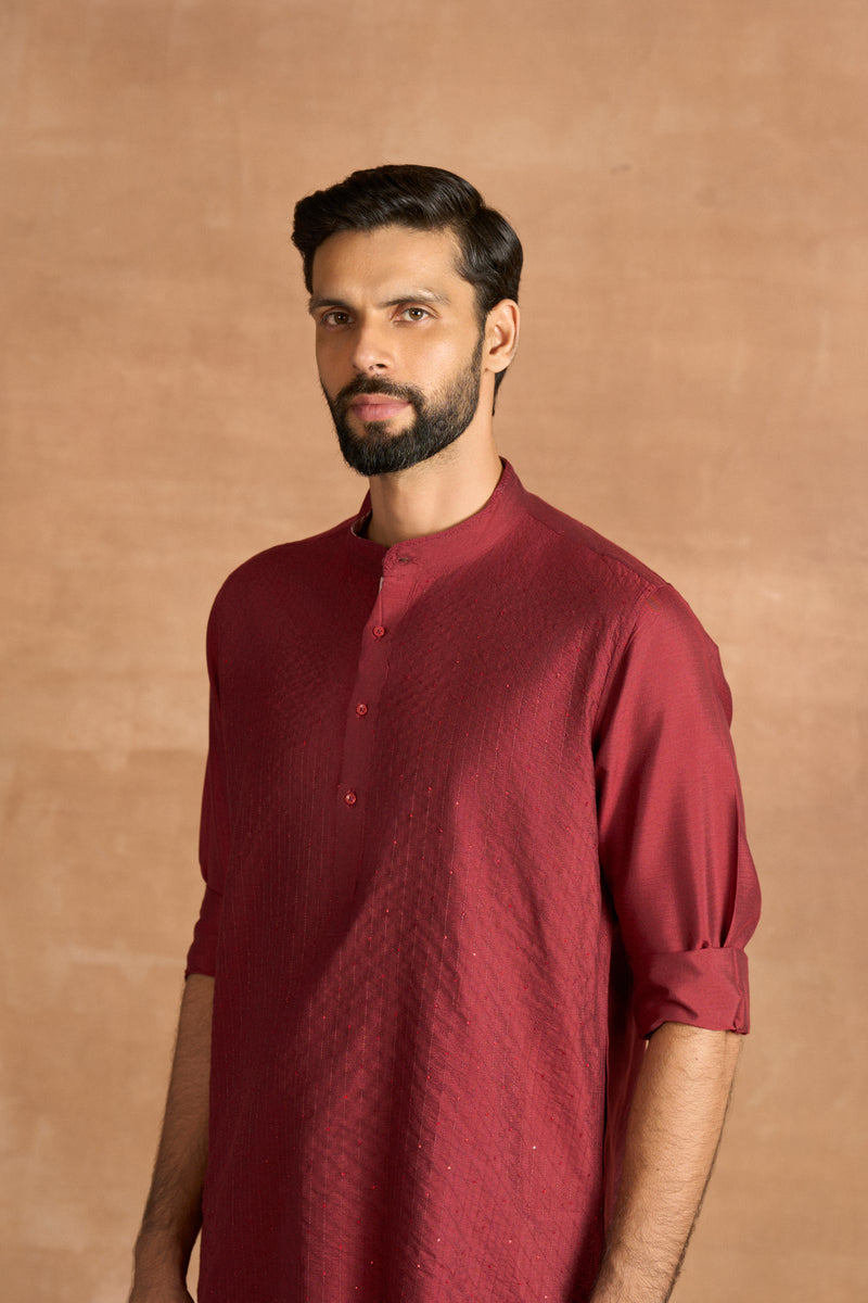 GARNET DETAIL KURTA