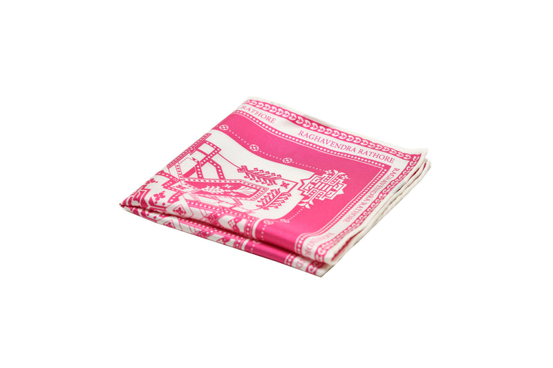 THE KILIM RANGOLI POCKET SQUARE