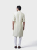 THE TEAR DROP CHARTREUSE KURTA