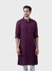 THE LINEAR TEXTURED KURTA