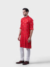 THE GILDED SINDOORI KURTA