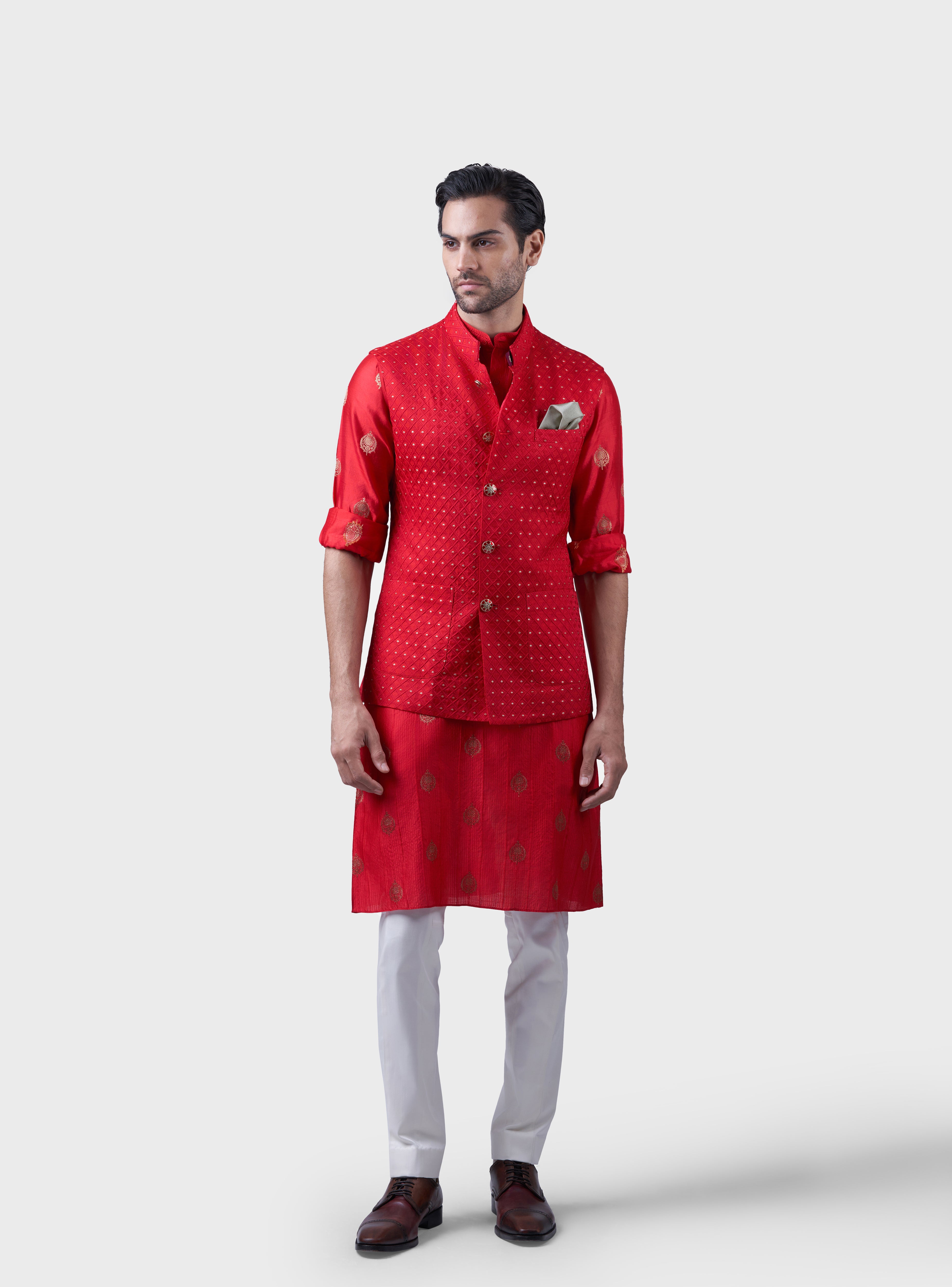 Raghavendra rathore nehru jacket sales