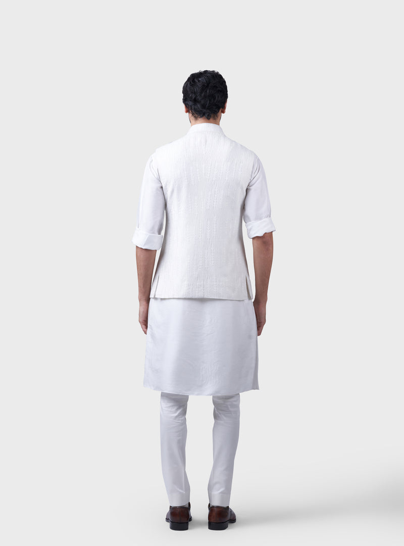 THE IVORY PATTI WAISTCOAT