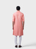 THE CANTALOUPE TEXTURED KURTA