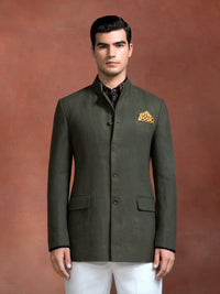 MOSS LINEN JACKET