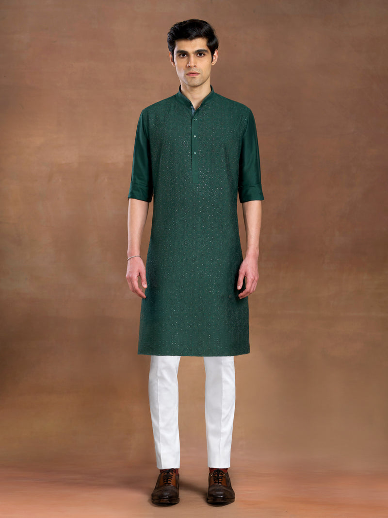 EMERALD DUSK KURTA
