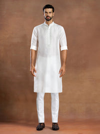 IVORY OPALINE KURTA