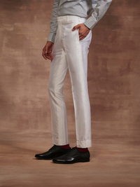 THE SILK TAPERED TROUSER