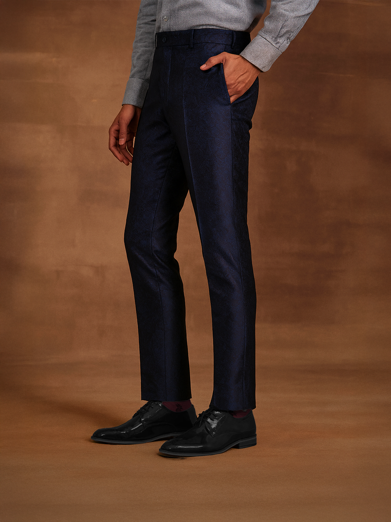 THE SILK TAPERED TROUSER