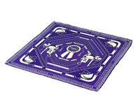 EQUESTRIAN-INSPIRED SILK POCKET SQUARE