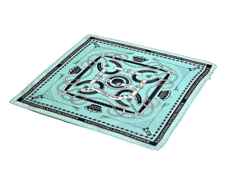 SADDLE & SILK SYMPHONY POCKET SQUARE