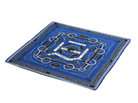SADDLE & SILK SYMPHONY POCKET SQUARE