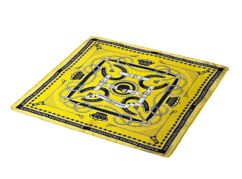 SADDLE & SILK SYMPHONY POCKET SQUARE