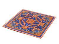 THE MAHARAJA MOSAIC POCKET SQUARE - ORANGE