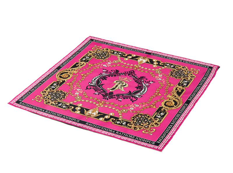 THE IMPERIAL RANI PINK POCKET SQUARE