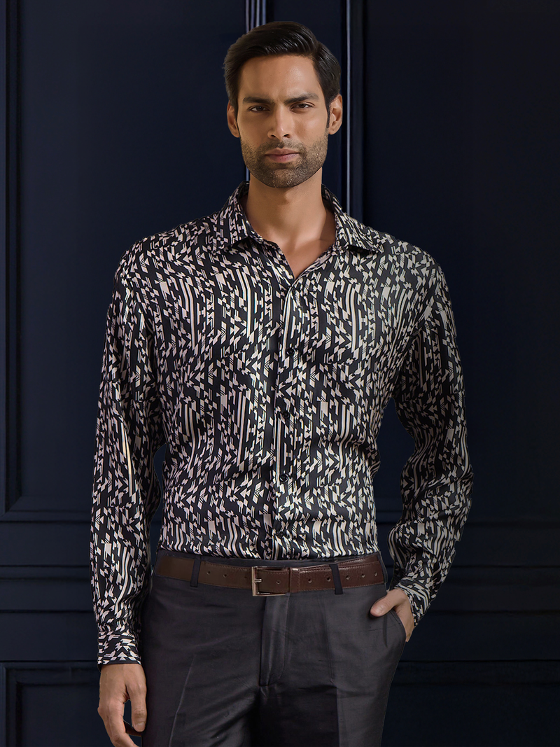 NOIR RHYTHM PRINTED SHIRT