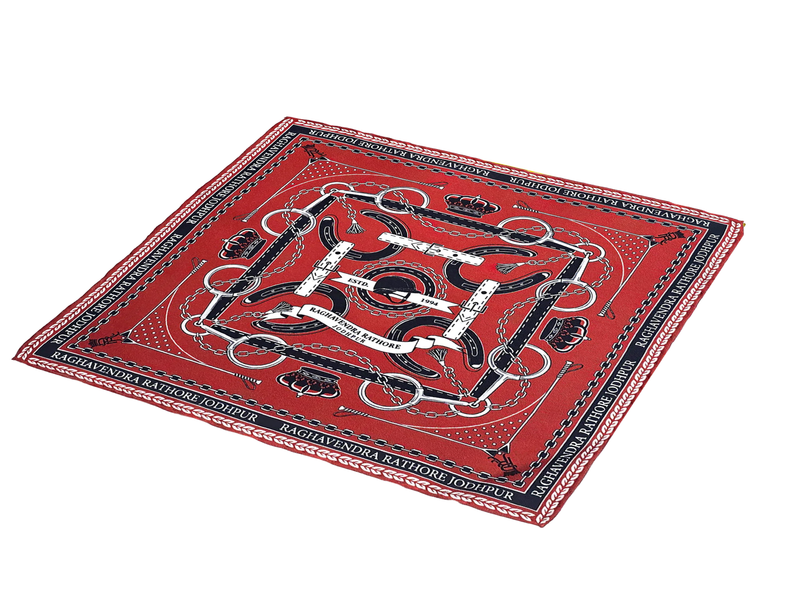 SADDLE & SILK SYMPHONY POCKET SQUARE