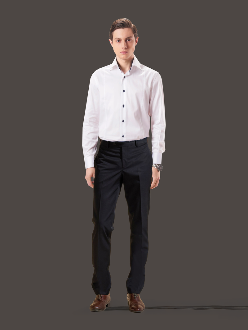 WHITE COTTON SHIRT