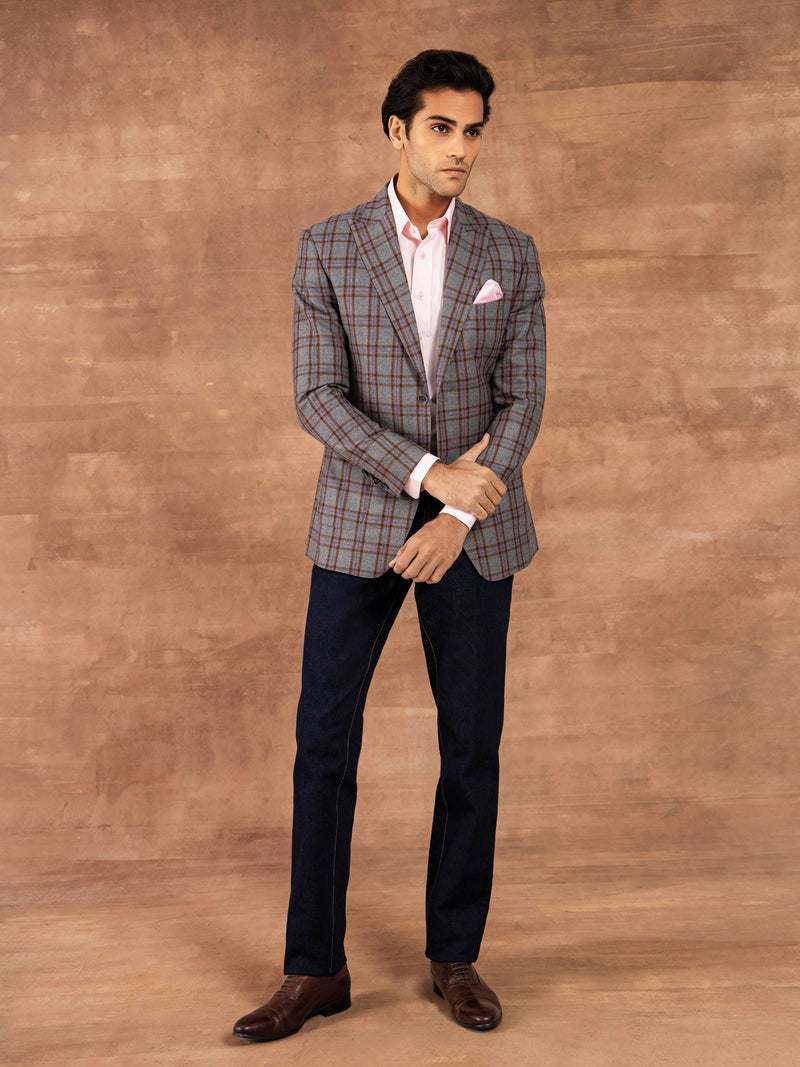 THE PLAID BLAZER
