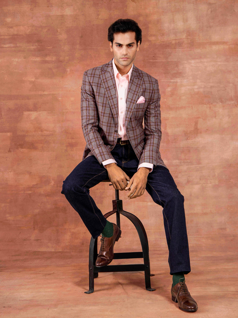 THE PLAID BLAZER