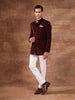 THE COGNAC CORDUROY BANDHGALA JACKET