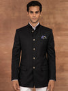 THE JACQUARD BANDHGALA JACKET