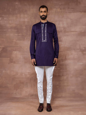 EMBELLISHED POCKET KURTA