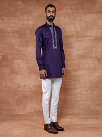 EMBELLISHED POCKET KURTA