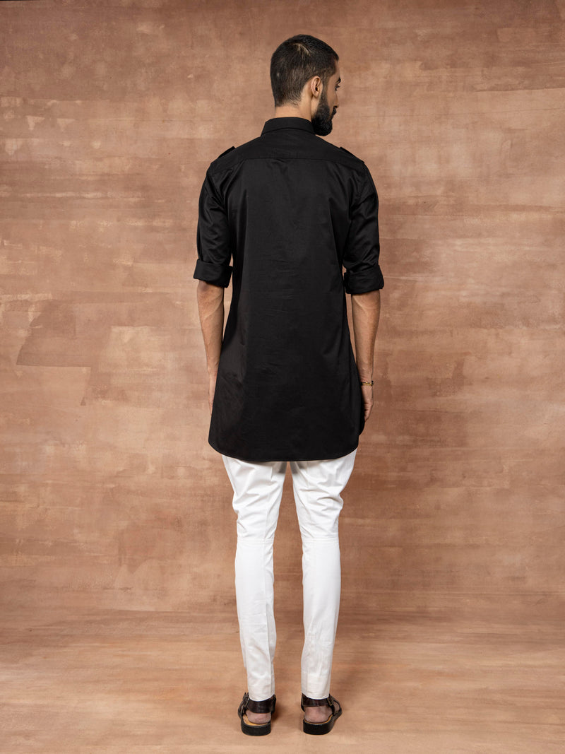 EMBELLISHED POCKET KURTA