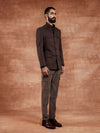 MILITARY OLIVE BANDHGALA JACKET