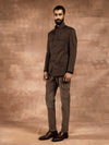 MILITARY OLIVE BANDHGALA JACKET