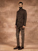 MILITARY OLIVE BANDHGALA JACKET