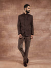 MILITARY OLIVE BANDHGALA JACKET