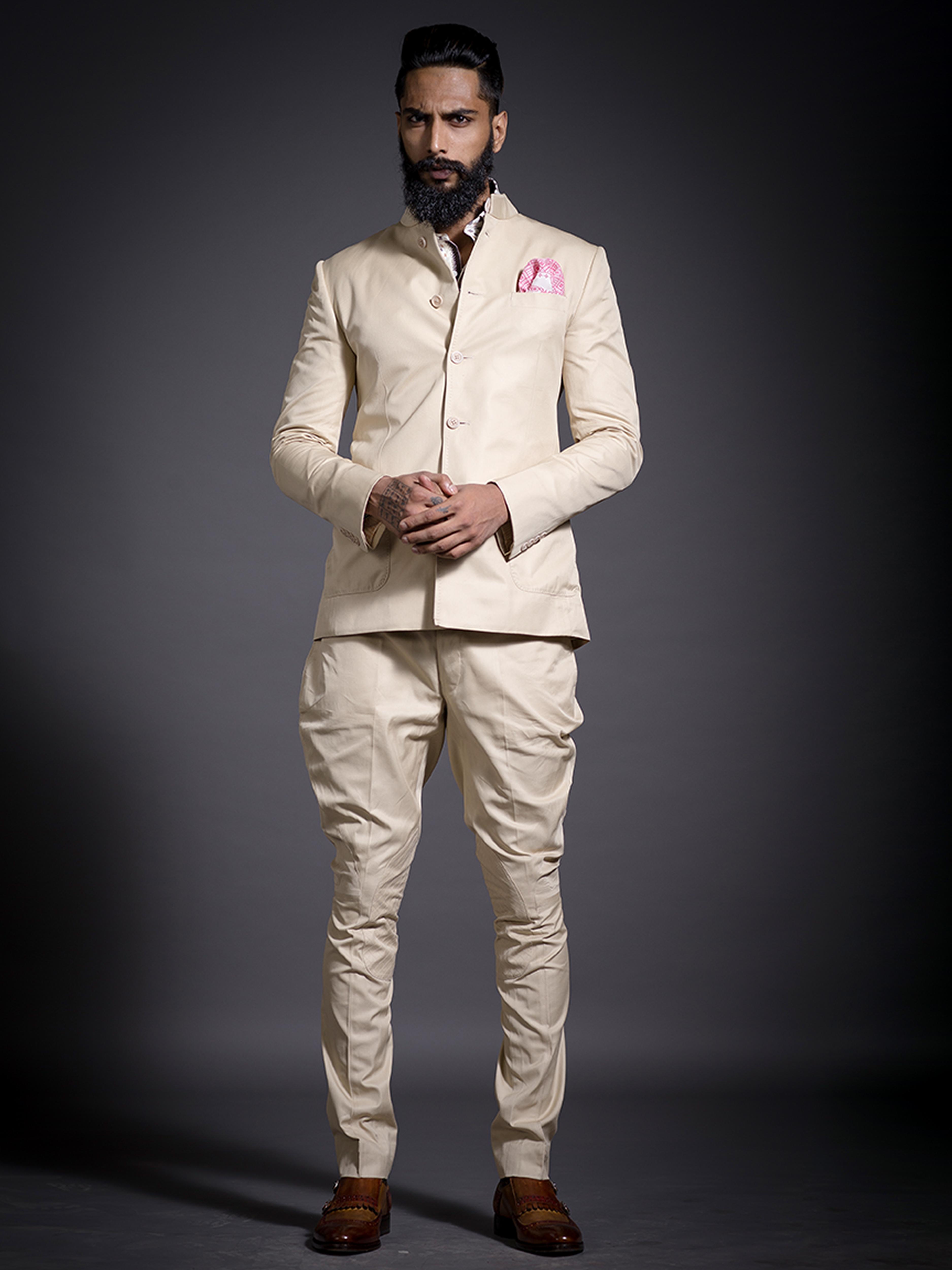 Classic and Stylish White Jodhpuri Breeches – Rajanyas