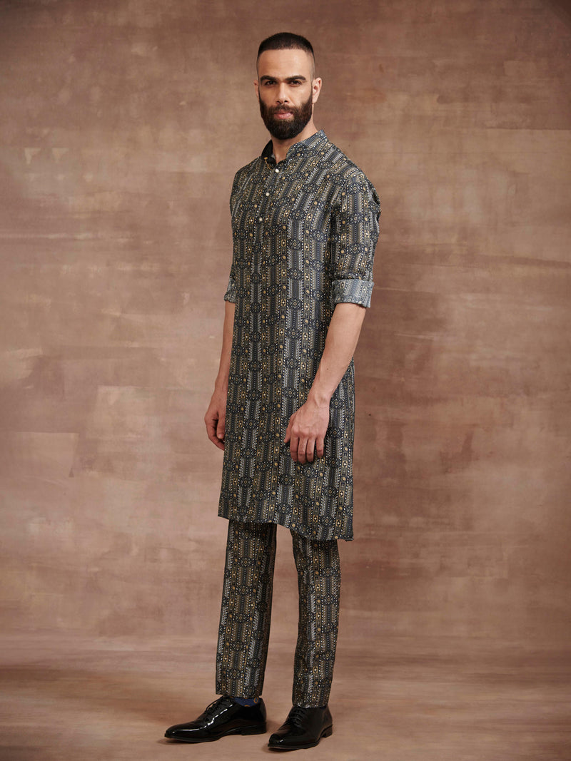 THE CONSTELLATION PRINTED KURTA