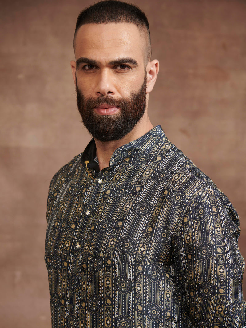 THE CONSTELLATION PRINTED KURTA