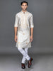 BEIGE SILK KURTA
