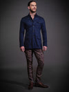 BLUE BANDHGALA JACKET