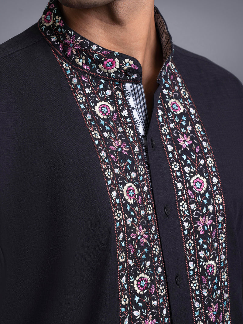 KASHMIR FLAP KURTA