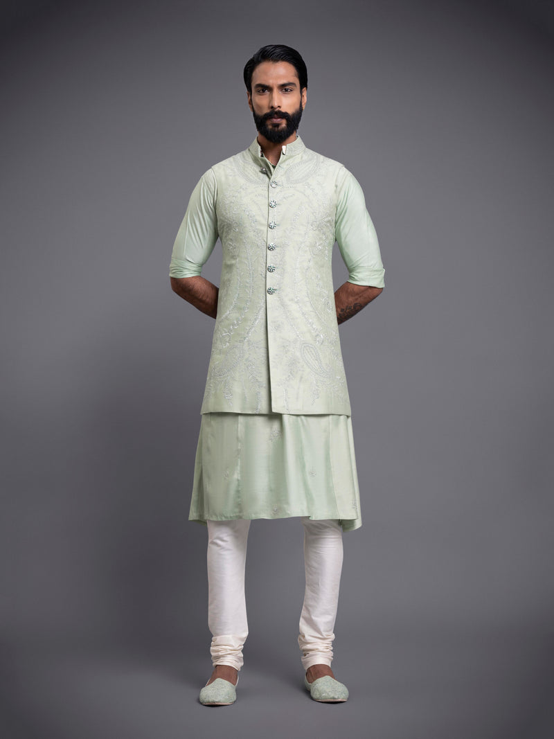 PAISLEY LONG WAISTCOAT