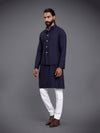 LINEAR EMBROIDERED WAISTCOAT