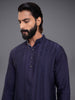 LINEAR EMBROIDERED KURTA