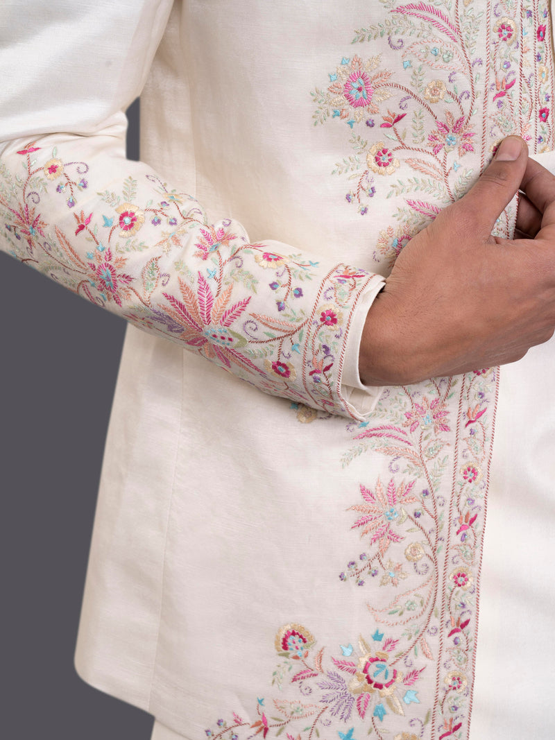 KASHMIR GULSHAN OPEN BANDHGALA JACKET